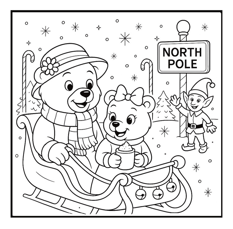 Miss Daisy's Magical North Pole Adventure