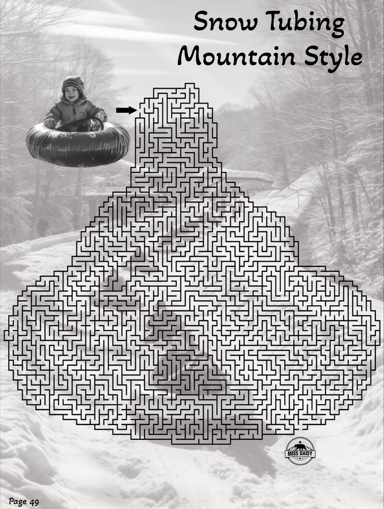 Great Smoky Mountains Miss Daisy's Mazes Activity Book