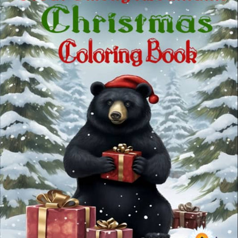 Great Smoky Mountains Christmas Coloring Book