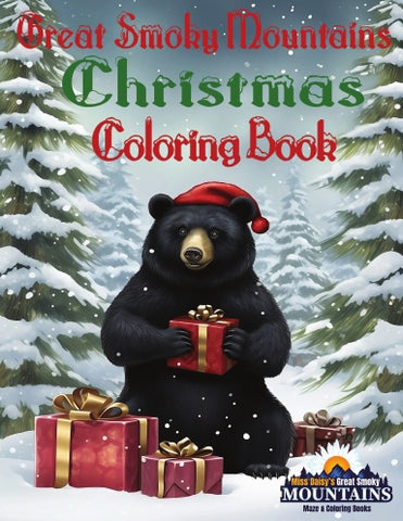 Great Smoky Mountains Christmas Coloring Book