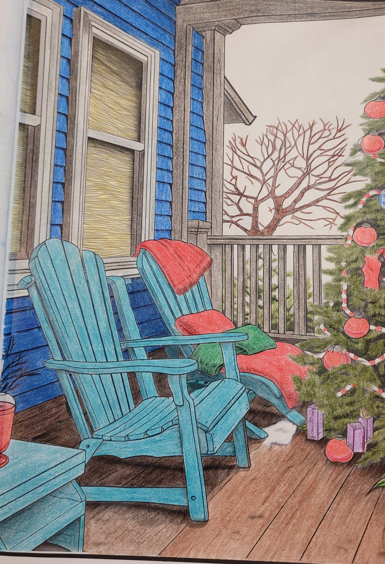 Great Smoky Mountains Christmas Coloring Book