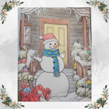 Great Smoky Mountains Christmas Coloring Book