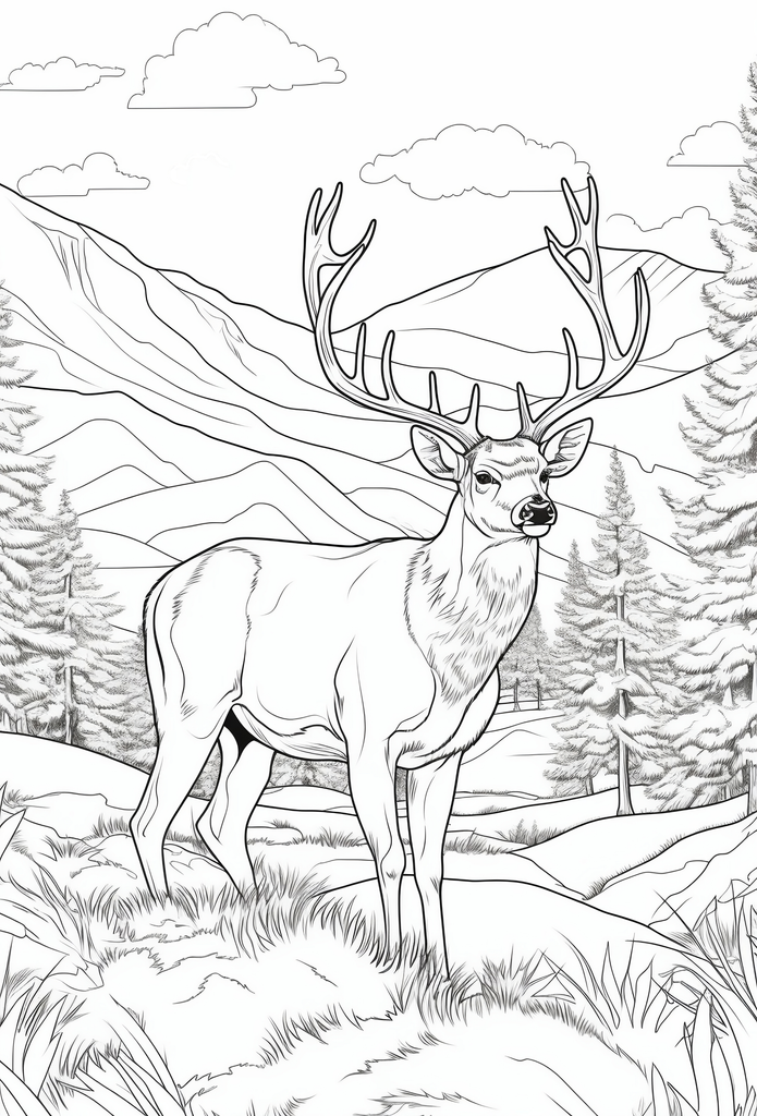 Great Smoky Mountains Fall Colors Coloring Book