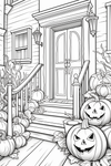 Great Smoky Mountains Spooky Halloween Coloring Book