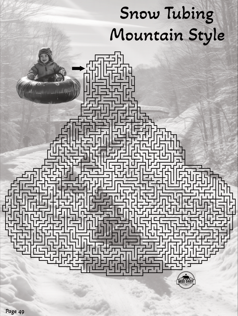 Great Smoky Mountains Miss Daisy's Mazes Activity Book