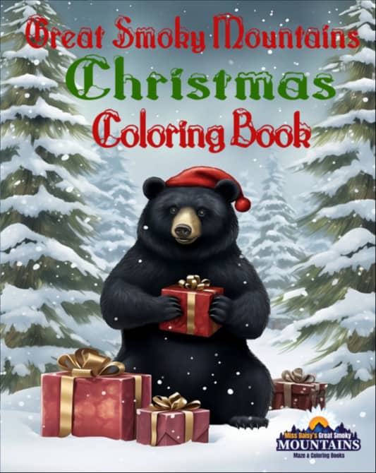 Great Smoky Mountains Christmas Coloring Book