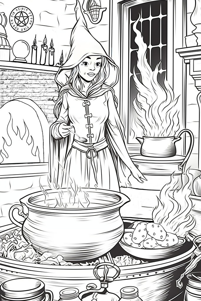 Great Smoky Mountains Spooky Halloween Coloring Book