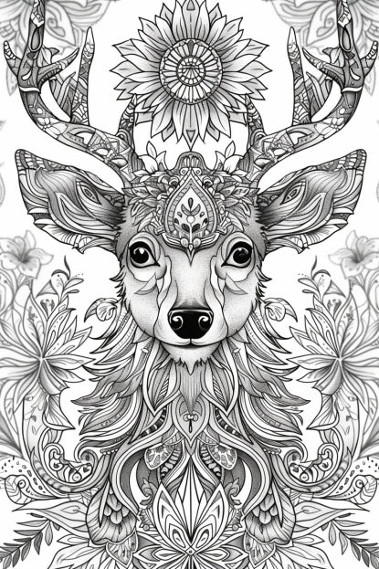 Great Smoky Mountains Forest Friends Mandalas Coloring Book