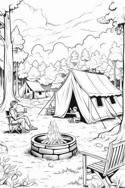 Great Smoky Mountains Cades Cove Coloring Book